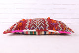 Hand Knotted Kilim Pillow 13.7 inches X 22.4 inches