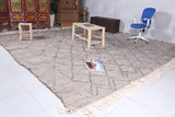 Gray Moroccan rug - Berber Rug Carpet - Custom Rug