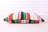 Moroccan pillow stripe rug 13.7 inches X 23.6 inches