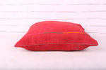 Fabulous Red Moroccan Pillow 19.2 inches X 20.8 inches