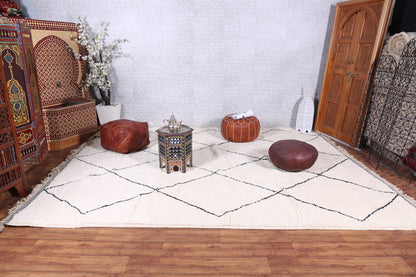 Moroccan Beni Rug - Berber Beni Ourain Carpet - Custom Rug