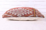 Square moroccan pillow rug 18.5 inches X 18.8 inches
