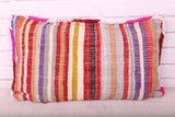 Moroccan rug pillow 13.3 inches X 22.8 inches