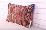 Moroccan rug pillow 11.8 inches X 19.2 inches