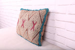 Vintage Moroccan Square Cushion 14.5 inches X 19.2 inches