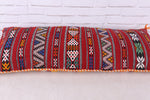 Long Bohemian Moroccan Pillow 16.5 inches X 39.3 inches