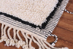 Entryway handmade rug - custom berber carpet
