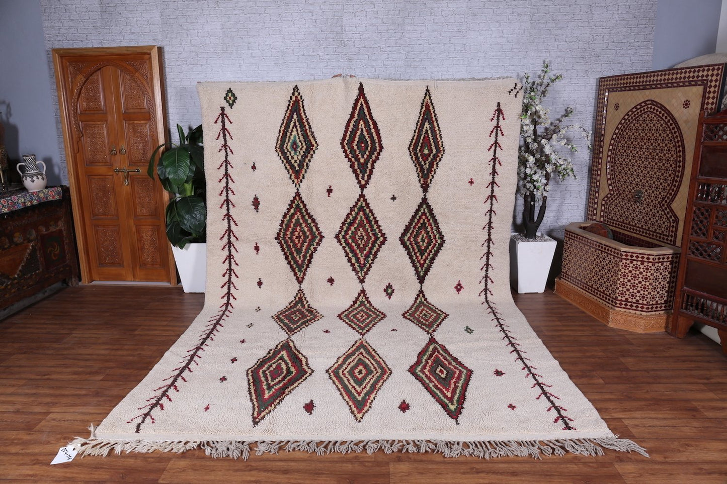 Moroccan Berber Rug -  Azilal Handmade Rug - Custom Rug