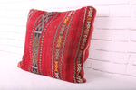Red Berber Pillow 19.2 inches X 22 inches