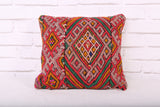 Moroccan Kilim Pillow 14.5 inches X 15.7 inches