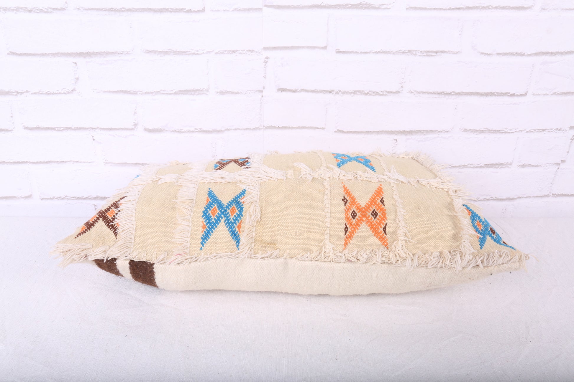 moroccan pillow rug 13.3 inches X 21.6 inches