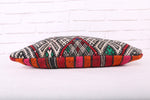 Moroccan pillow rug kilim 11.4 inches X 17.3 inches