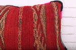 Vintage berber kilim pillow 14.9 inches X 24.8 inches