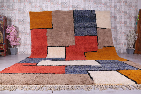 Colorful Moroccan Rug - Azilal rug - Handmade rug - Custom Rug