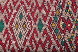Stunning Berber Kilim Pillow 14.1 inches X 22.8 inches