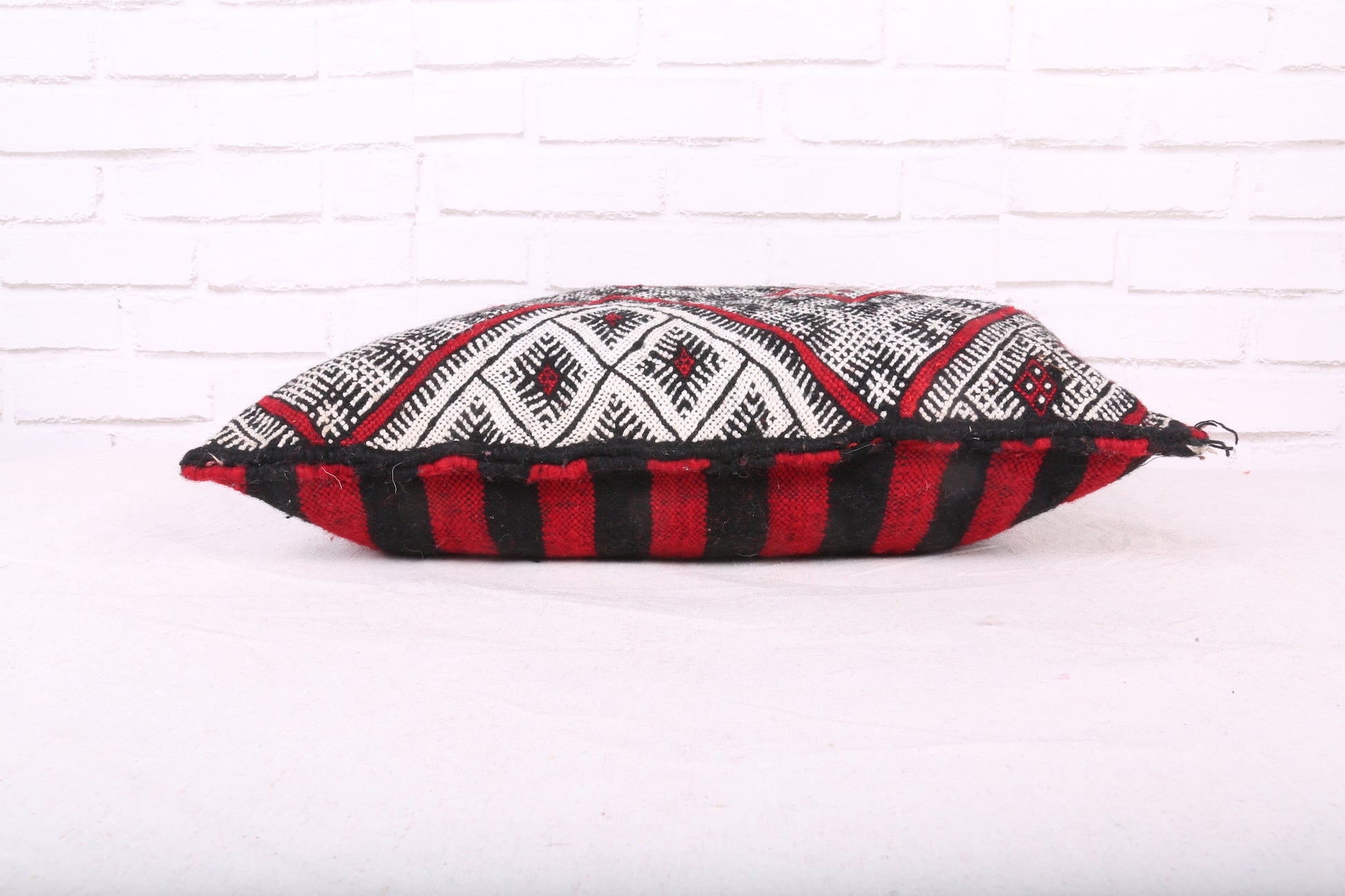 Moroccan pillow rug kilim 16.1 inches X 20 inches
