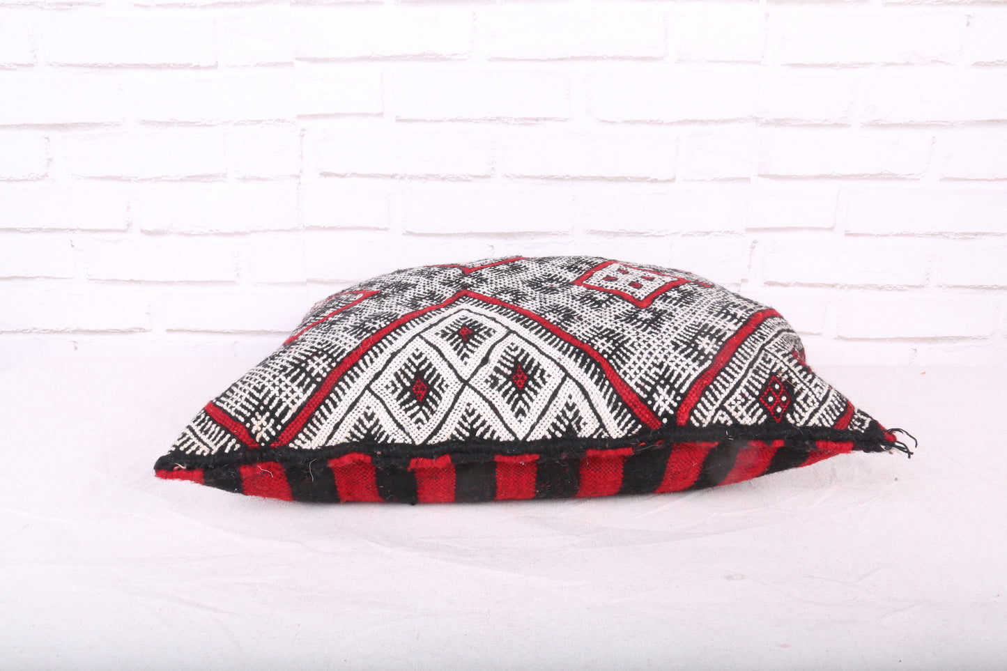 Moroccan pillow rug kilim 16.1 inches X 20 inches