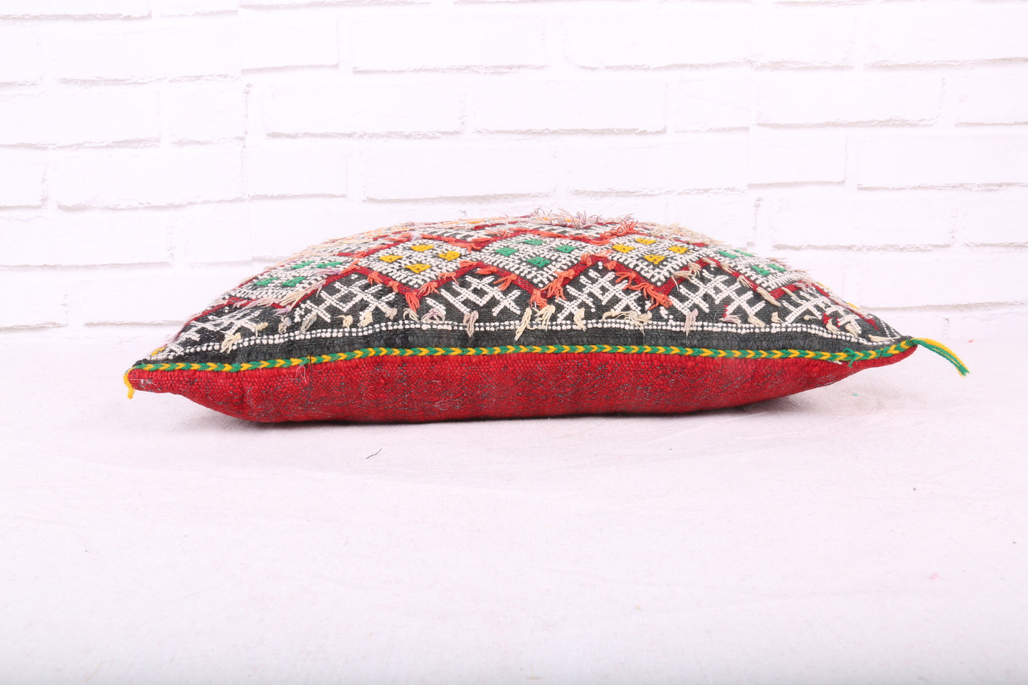 Stunning Square Moroccan Pillow 15.3 inches X 19.6 inches