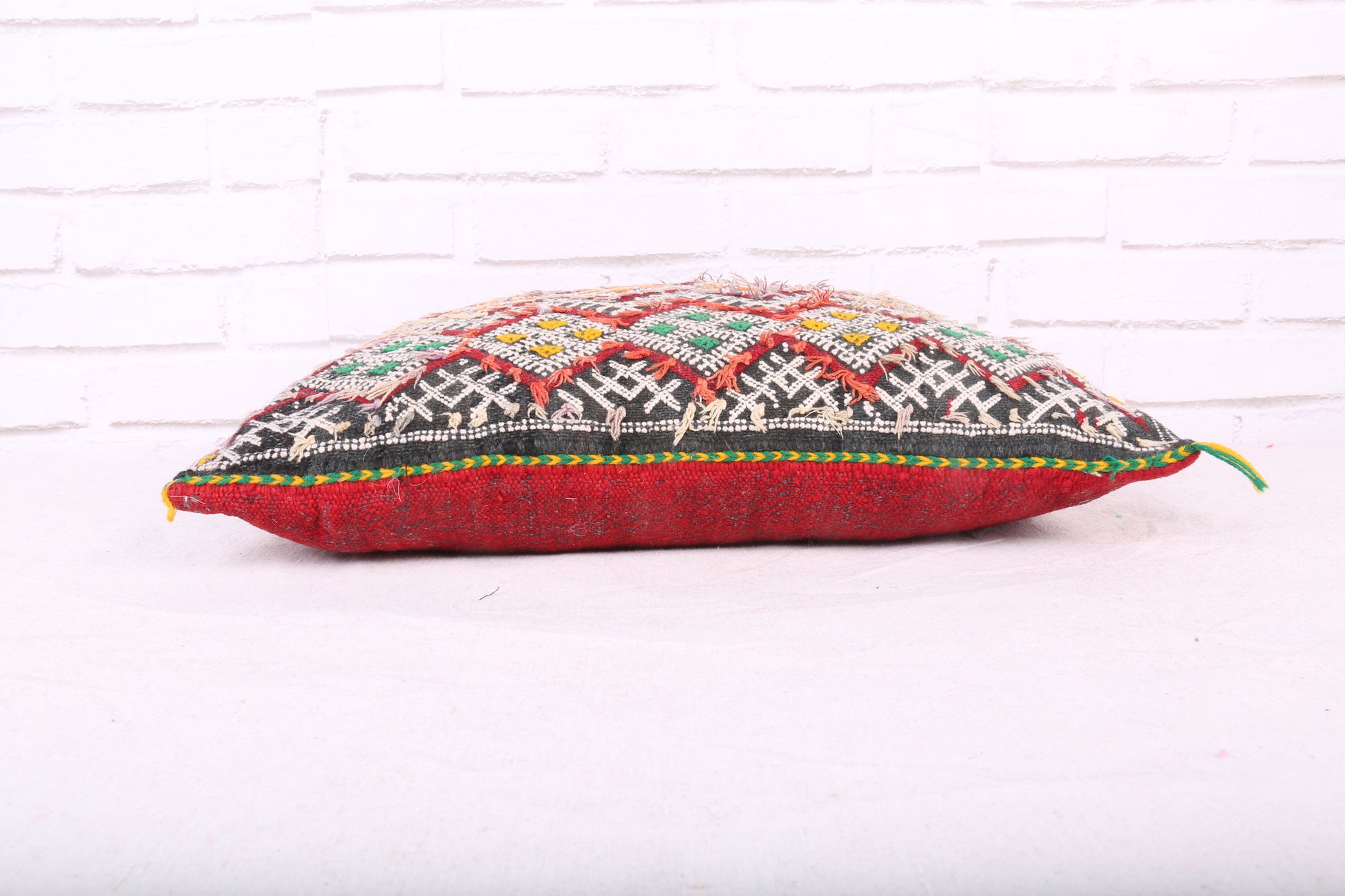 Stunning Square Moroccan Pillow 15.3 inches X 19.6 inches