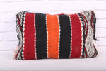 Large Moroccan Striped Pillow 14.1 inches X 20.4 inches