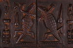AFRICAN DOORS 1.3 FT X 2 FT - Dogon door