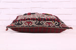 Vintage Moroccan pillow 16.9 inches X 18.8 inches