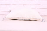 Moroccan pillow rug 17.7 inches X 18.5 inches