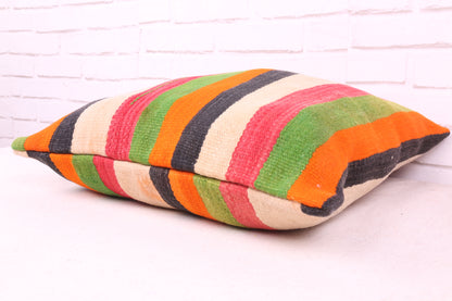 Moroccan Berber Striped Pillow 20.4 inches X 20.4 inches