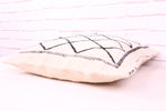 Moroccan Beni Ourain Pillow 18.1 inches X 19.6 inches