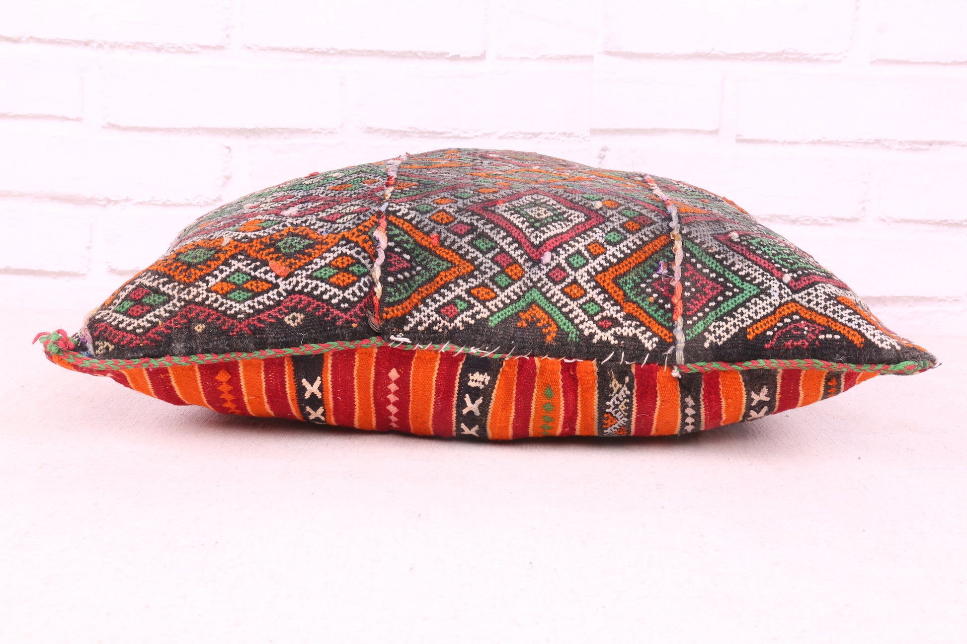 Vintage Berber Style Pillow 17.3 inches X 18.1 inches
