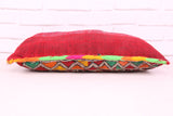 Colorful Moroccan pillow 13.3 inches X 20.4 inches