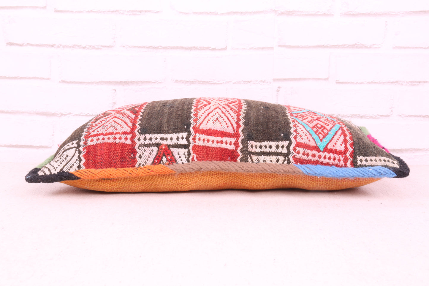 Moroccan vintage pillow 12.5 inches X 21.2 inches