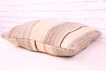 Beige Moroccan pillow 20 inches X 20 inches