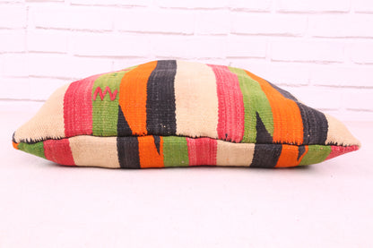 Moroccan Square Multicolored Pillow 19.6 inches X 20.8 inches