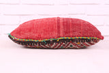Vintage Moroccan pillow 13.3 inches X 17.7 inches