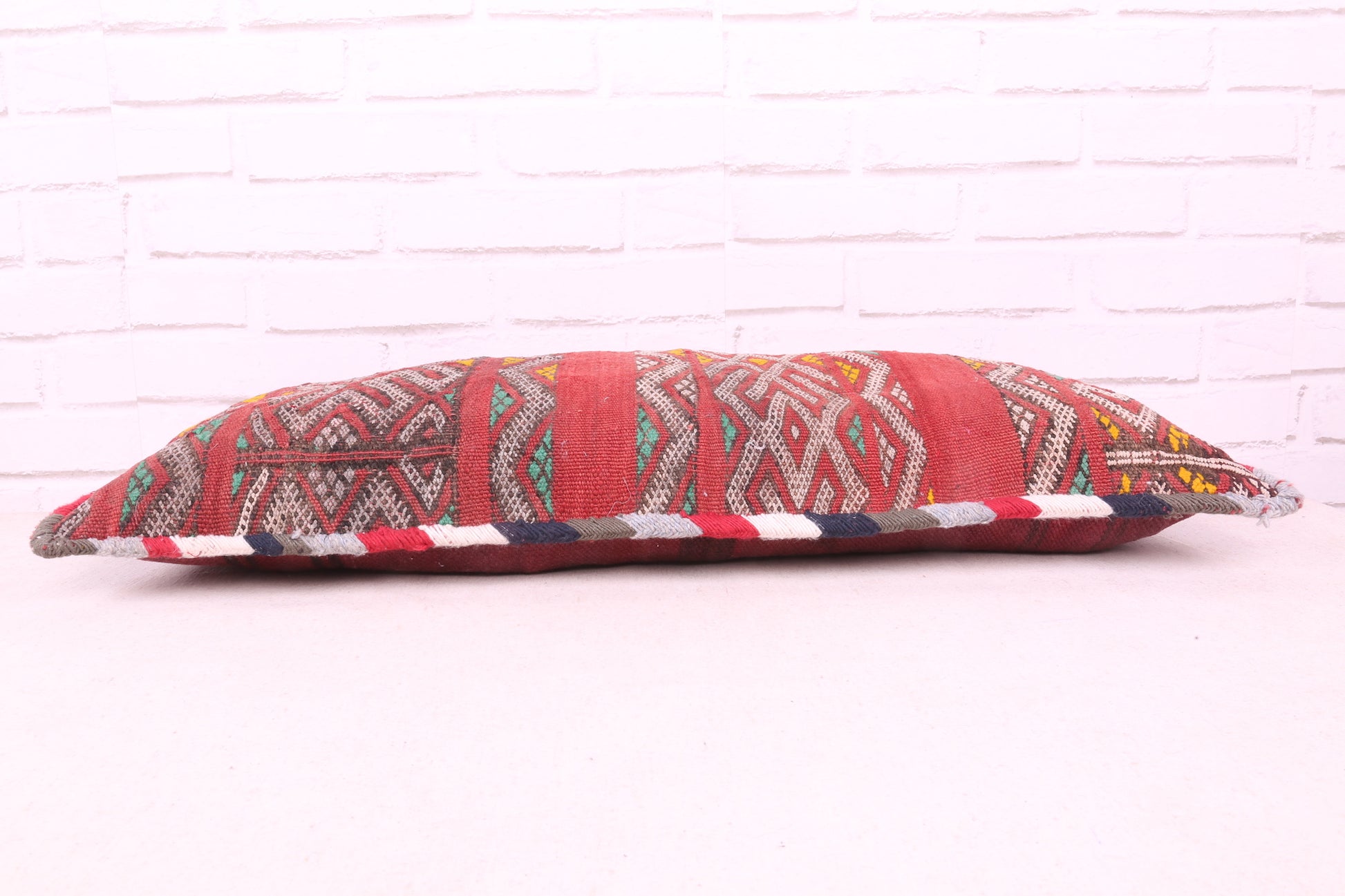 Long Moroccan pillow 12.5 inches X 30.7 inches