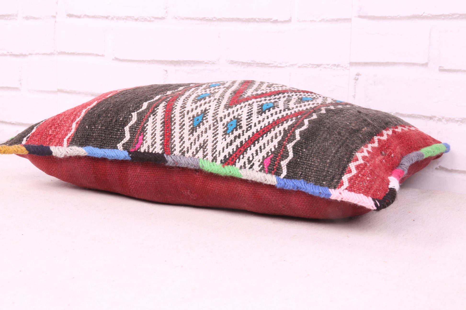 Moroccan berber rug pillow 12.5 inches X 19.6 inches