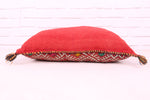 Old kilim moroccan pillow 18.1 inches X 21.2 inches