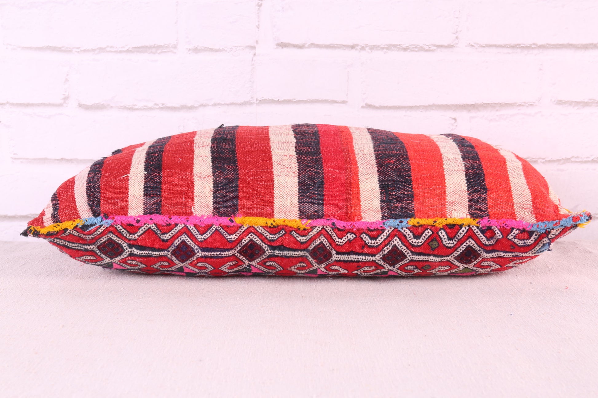 Moroccan pillow rug 12.5 inches X 20 inches