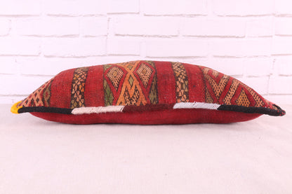 Old Moroccan pillow 14.5 inches X 24 inches