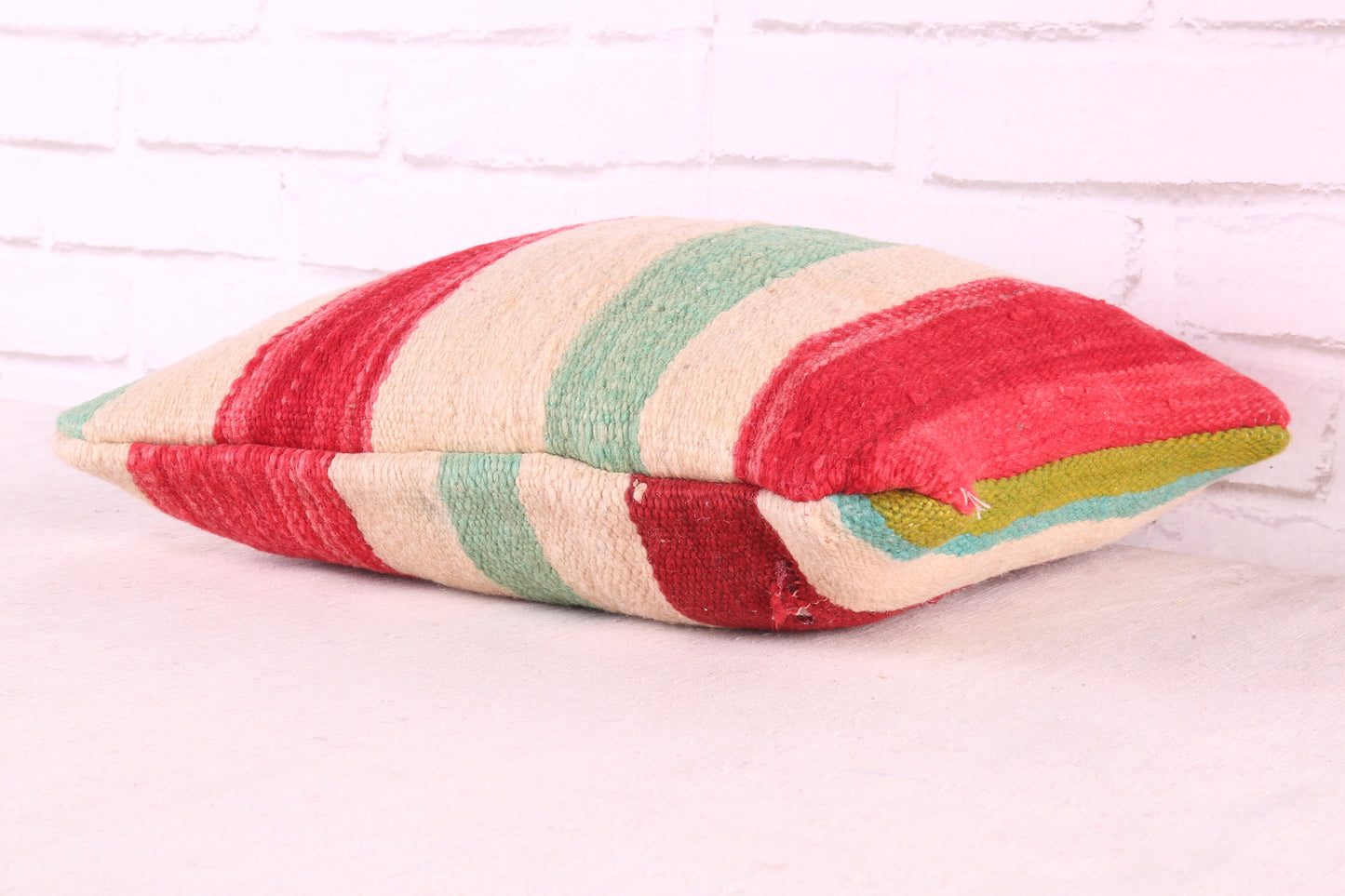 Handmade Moroccan pillow 12.5 inches X 16.1 inches