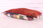 Vintage moroccan pillow 12.9 inches X 22.4 inches