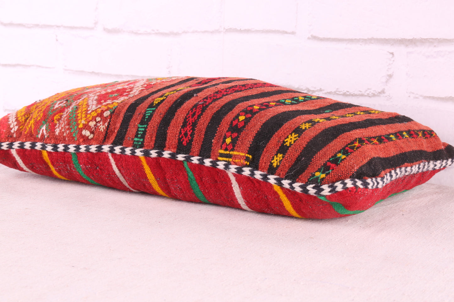 Moroccan pillow rug 12.2 inches X 18.5 inches