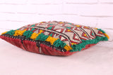 Handmade Berber Pillow 15.3 inches X 15.7 inches