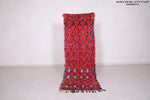 Moroccan Runner Rug Red 2.7 X 7.9 Feet