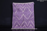Moroccan Purple rug 4.8 X 6.2 Feet