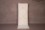 hallway beni ourain rug with mint green 2.8 x 9.2 Feet