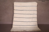 Striped Berber Wedding Blanket rug 3.8 FT X 5.5 FT