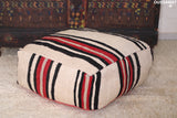 Ottoman handmade Berber rug pouf