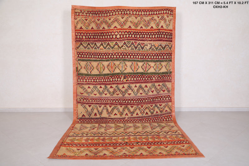 Moroccan rug 5.4 FT X 10.2 FT - Hassira